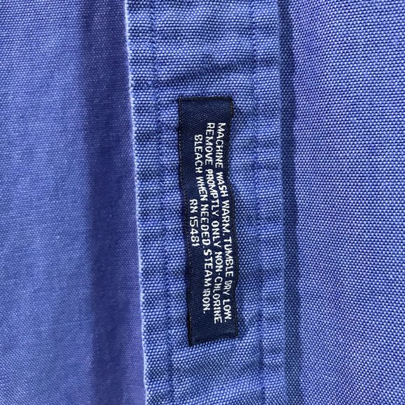 Vintage 90s Tommy Hilfiger Embroidered Logo Button Shirt - Picture 6 of 11